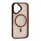 Чохол CRISTAL GUARD MagSafe for iPhone 17 Brown mag-2000001670705152732