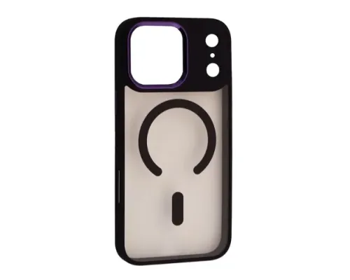 Чохол CRISTAL GUARD MagSafe for iPhone 17 Pro Max Purple mag-2000001670903152752