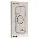 Чохол CLEAR MAGNETIC (Color Slim MagSafe) BOX for iPhone 14 Pink mag-2000001602539144756