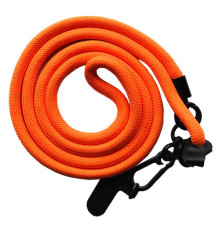 Шнурок NEW (120см) 8mm з карабіном + тримач для чохлів (універсальний) Orange mag-2000001605202140043