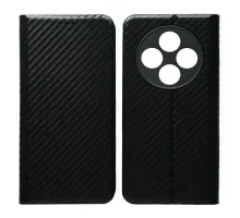 Чехол-книжка Carbon for Xiaomi Redmi 14C/А4/Poco C75 Black mag-2000001607282145317