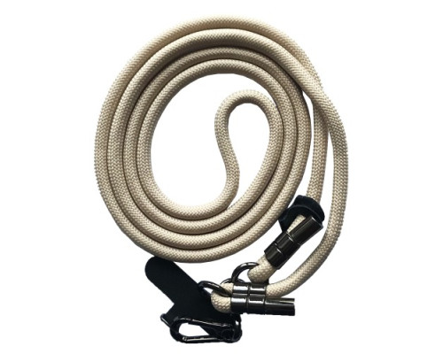 Шнурок LONG (150см) 8mm з карабіном + тримач для чохлів (універсальний) Pink sand mag-2000001613405140055