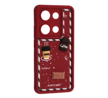 Чохол Happy для Xiaomi Redmi Note 13 Pro 4G Marsala mag-2000001616956143463