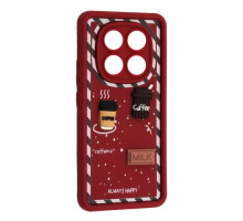 Чохол Happy для Xiaomi Redmi Note 14 Pro 4G Marsala mag-2000001617052143473