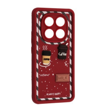 Чохол Happy для Xiaomi Redmi Note 14 Pro 4G Marsala mag-2000001617052143473