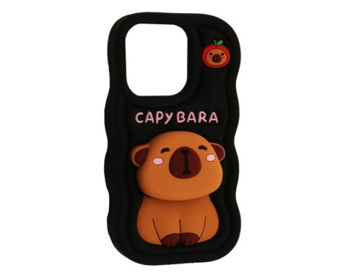 Чохол CAPYBARA for iPhone 13/14/15 Black mag-2000001617878140843
