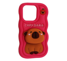 Чохол CAPYBARA for iPhone 16 Pro Max Hot pink mag-2000001618332140883