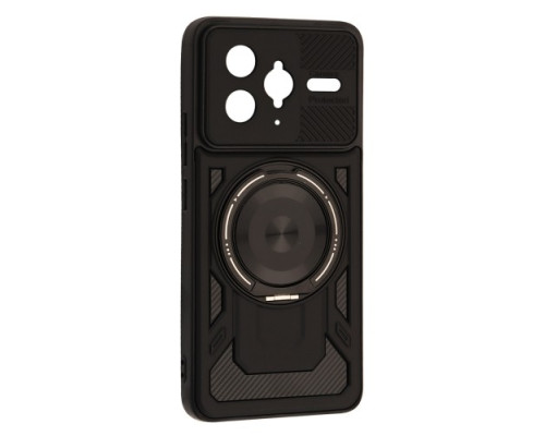 Чохол Protective Ring MagSafe for Xiaomi Poco F7 Ultra Black mag-2000001620960141327