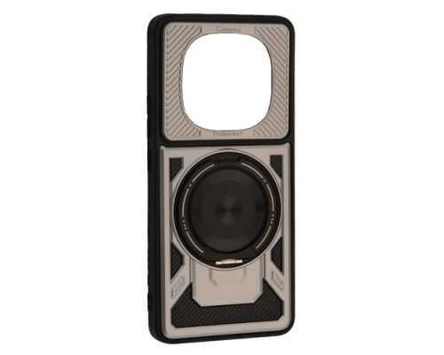 Чохол Protective Ring MagSafe for Xiaomi Redmi Note 14 Pro+ 5G space gray mag-2000001621394141367