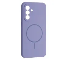 Чохол Silicone Case luxury+MagSafe for Samsung A36 5G Elegant Purple mag-2000001625729144509