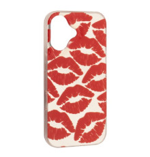 Чохол KISS for iPhone 16 Red mag-2000001628010142564