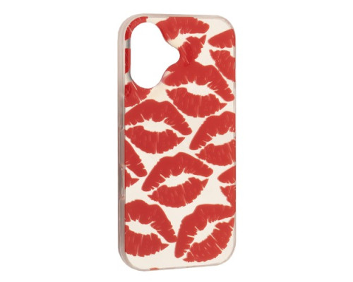 Чохол KISS for iPhone 16 Red mag-2000001628010142564