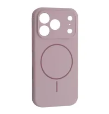 Чохол Silicone Case Full Camera Fine Ring MagSafe for iPhone 17 Pro Purple Lilac mag-2000001628669145235