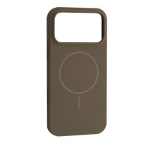 Чохол Silicone Case with MagSafe for iPhone 17 Pro Titanium gray mag-2000001633052143291