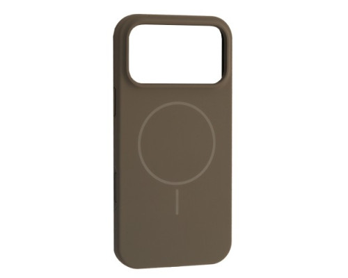 Чохол Silicone Case with MagSafe for iPhone 17 Pro Titanium gray mag-2000001633052143291