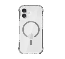 Чохол ROCK Crystal Clear Anti-Drop Magnetic Protection Case for iPhone 17 Transparent black mag-2000001633731145498