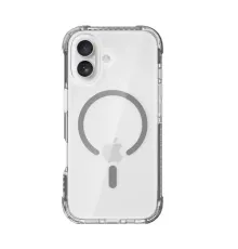 Чохол ROCK Crystal Clear Anti-Drop Magnetic Protection Case for iPhone 17 Transparent black mag-2000001633731145498