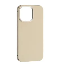 Чохол DULERO Metal Leather MagSafe Case for iPhone 15 Pro White mag-2000001635605143591