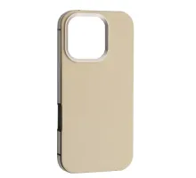 Чохол DULERO Metal Leather MagSafe Case for iPhone 16 Pro White mag-2000001635735143601