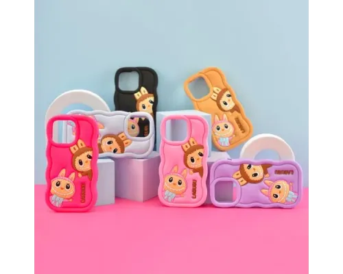 Чохол LABUBU Case for iPhone X/XS Blue mag-2000001636480143785