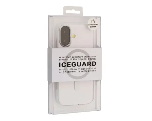 Чохол KZDOO ICEGUARD MagSafe for iPhone 17 Transparent mag-2000001639443144775