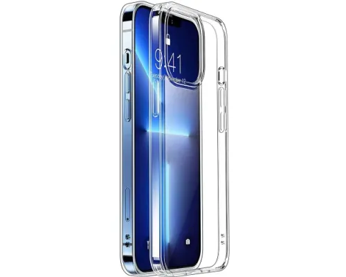 Силіконовий чохол Baseus Simple Case For iPhone 13 Transparent ARAJ000002 mag-6932172601249144902