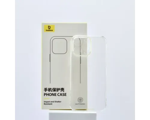 Силіконовий чохол Baseus Simple Case For iPhone 13 Transparent ARAJ000002 mag-6932172601249144902