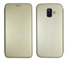 Чохол-книжка Level for Samsung A6 2018 (A600) Gold mag-2000000892443136805