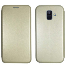Чохол-книжка Level for Samsung A6 2018 (A600) Gold mag-2000000892443136805