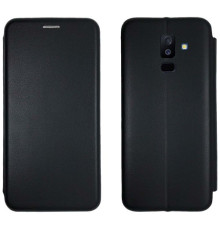 Чохол-книжка Level for Samsung A6 Plus 2018 Black mag-200000089248112136