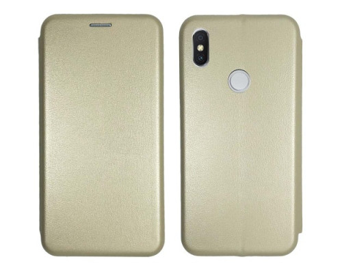 Чохол-книжка Level for Xiaomi Redmi 6 Pro/Mi A2 Lite Gold mag-200000092382616765