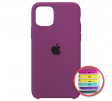 Чохол Silicone Case Full Copy for iPhone 11 (45) purple mag-20000010768593358