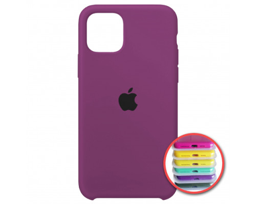 Чохол Silicone Case Full Copy for iPhone 11 (45) purple mag-20000010768593358