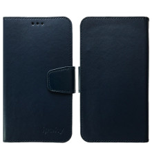 Чохол iPaky 5,5" універсальна книжка темно синя mag-200000109268227893