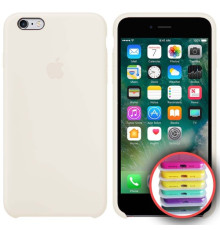 Чохол Silicone Case Full Copy for iPhone 6S ( 9) white mag-20000010302263655