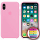 Чохол Silicone Case Full Copy for iPhone X/XS ( 6) light pink mag-2000001031155141805
