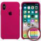 Чохол Silicone Case Full Copy for iPhone X/XS (47) hot pink mag-20000010316433101