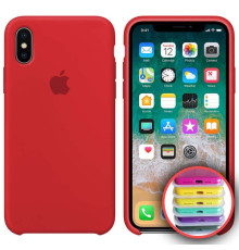 Чохол Silicone Case Full Copy for iPhone XS Max (14) red mag-20000010317973147