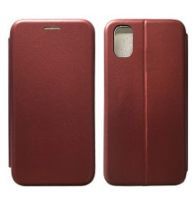 Чохол-книжка Level for Samsung A51 (A515) Marsala mag-200000115308650407