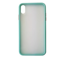 Чохол-бампер захисний Gingle Matte Case iPhone XS Max sky blue/red mag-20000011645018251