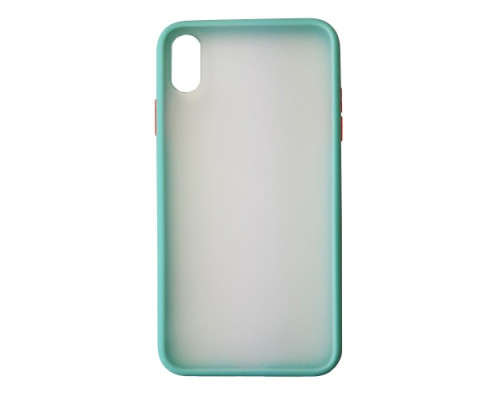 Чохол-бампер захисний Gingle Matte Case iPhone XS Max sky blue/red mag-20000011645018251
