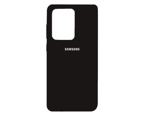 Чохол Silicone Case Full for Samsung S20.Ultra Black mag-20000011688518654