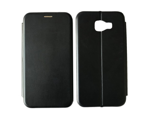 Чохол-книжка Level for Samsung A7 2016 (A710) Black mag-200000119866721835
