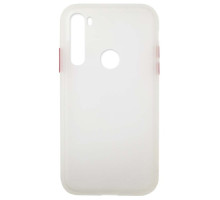 Чохол-бампер захисний Gingle Matte Case Xiaomi Redmi Note 8 white/red mag-200000112592248938