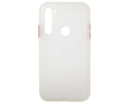 Чохол-бампер захисний Gingle Matte Case Xiaomi Redmi Note 8 white/red mag-200000112592248938
