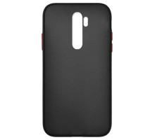 Чохол-бампер захисний Gingle Matte Case Xiaomi Redmi Note 8 Pro black/red mag-200000113174958185