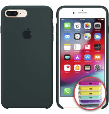 Чохол Silicone Case Full for iPhone 7/8Plus (49) forest green mag-20000011393872714
