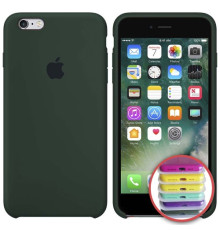 Чохол Silicone Case Full for iPhone 6S (49) forest green mag-20000011393252671