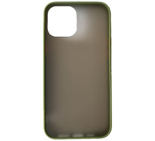 Чохол-бампер захисний Gingle Matte Case iPhone 12 Pro Max green/orange mag-20000012417075305