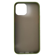 Чохол-бампер захисний Gingle Matte Case iPhone 12 Pro Max green/orange mag-20000012417075305
